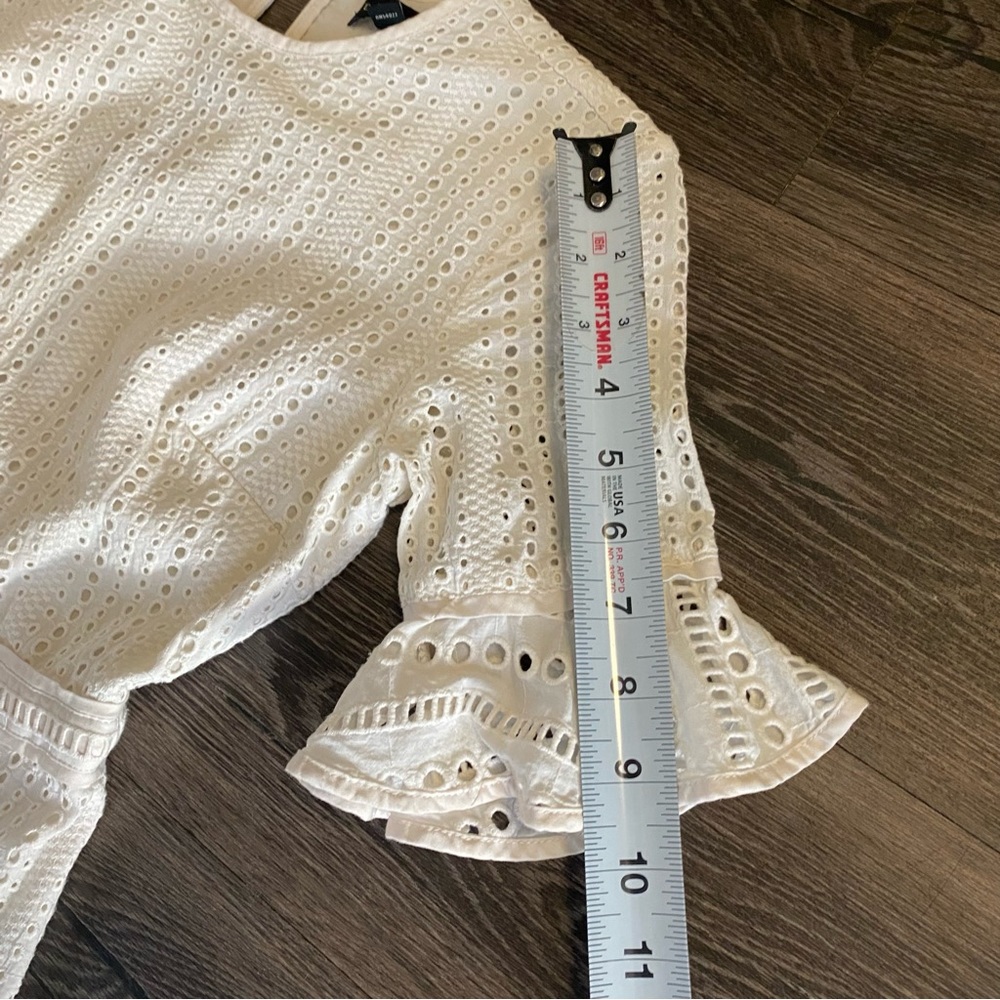 Banana republic white eyelet mini dress - Picture 5 of 6